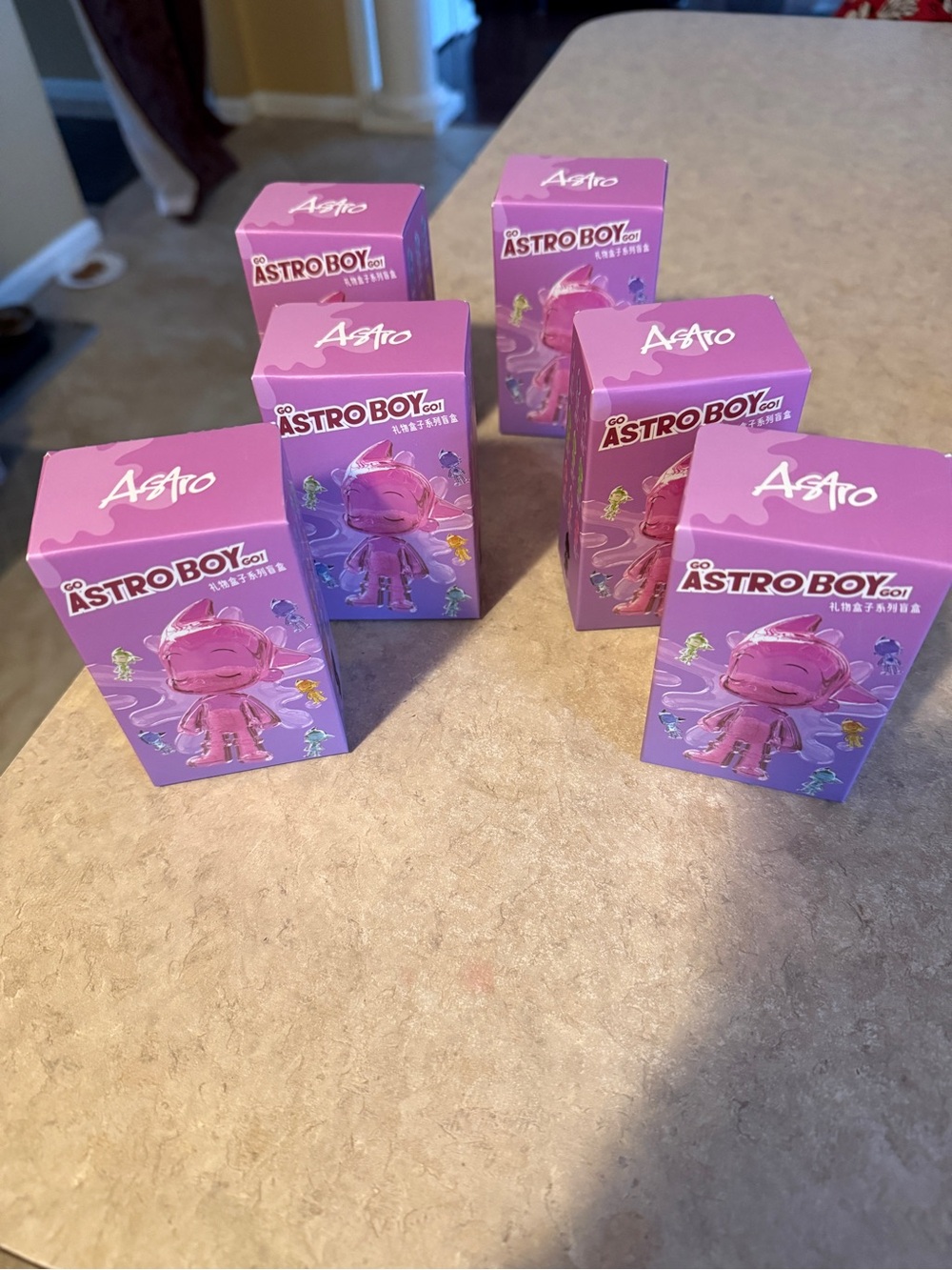 Astro Boy Collectible Figures - Purple Packaging (Set of 6)